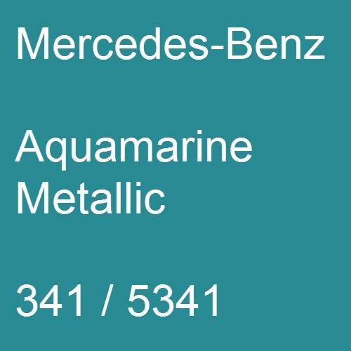 Mercedes-Benz, Aquamarine Metallic, 341 / 5341.